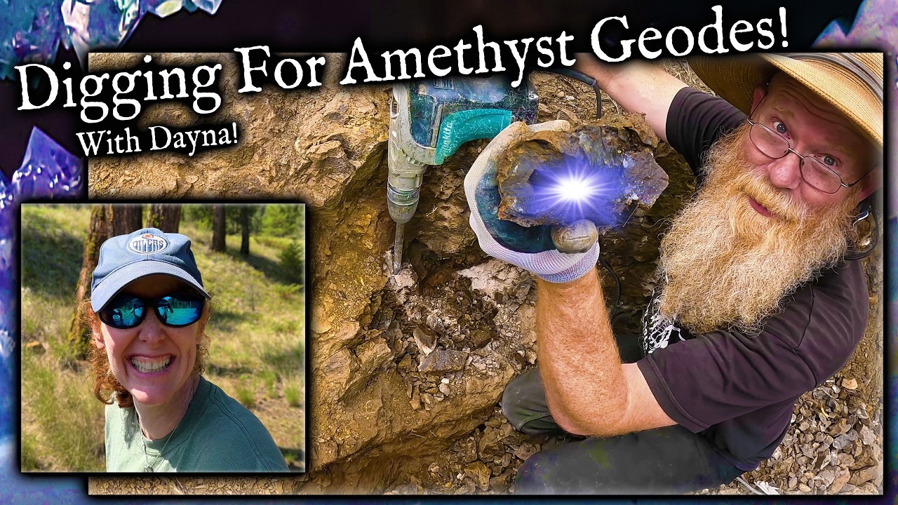 Gemstone Hunting!  Agates, Amethyst, Geodes and More All Found!