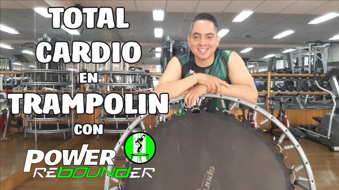 RUTINA EN TRAMPOLIN  / CARDIO INTENSO EN MINITRAMPOLIN