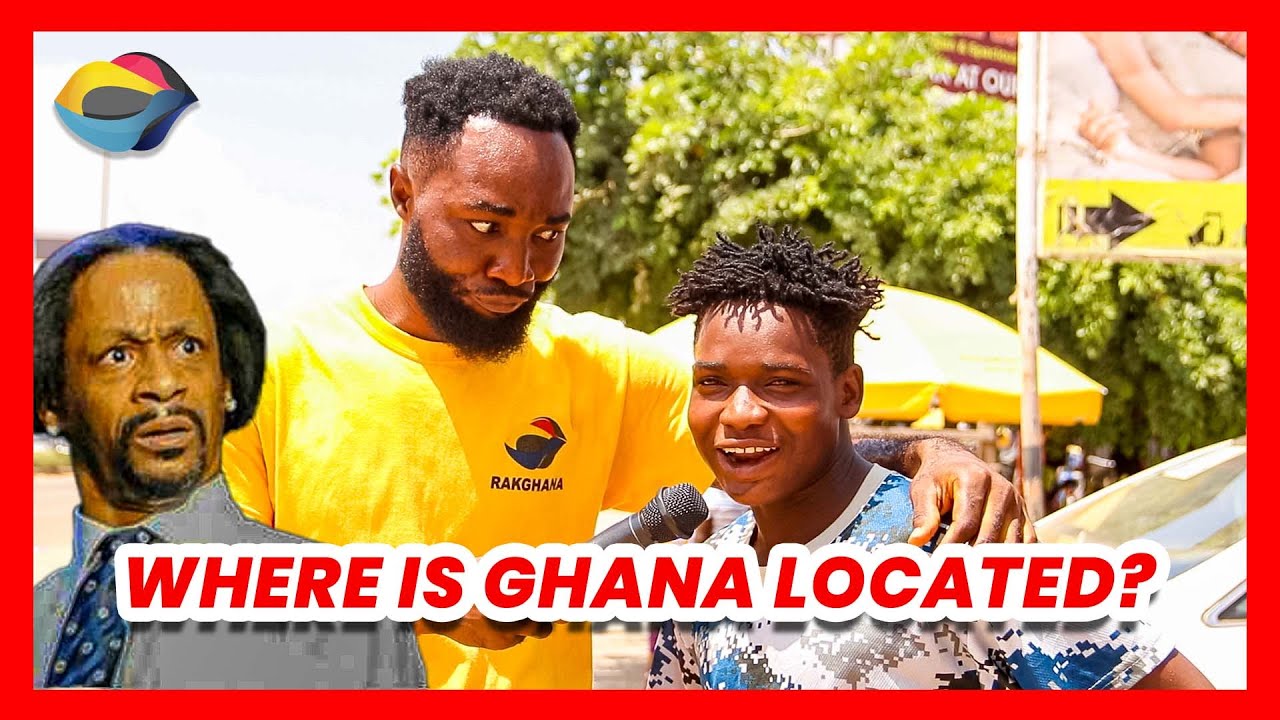 Where Is Ghana Located❓ | Street Quiz|African Comedy 🤔😅