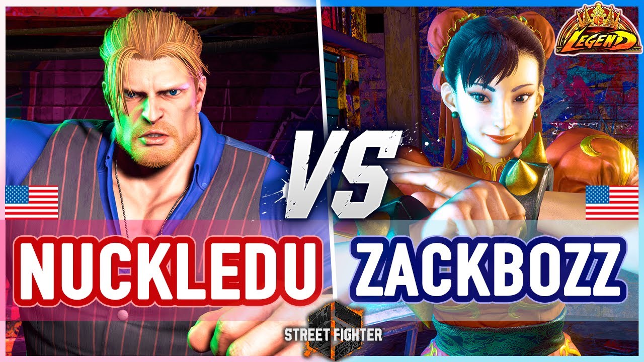 SF6 🔥 Nuckledu (Guile) vs Zackbozz (Chun-Li) 🔥 Street Fighter 6