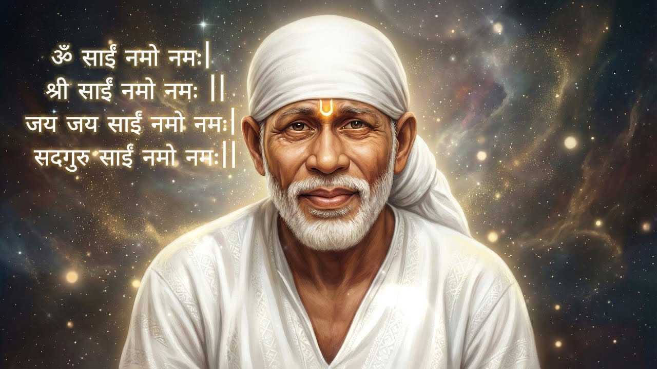 Powerful Sai Mantram| Om Sai Namo Namaha Shree Sai Namo Namaha #OmSaiNamoNamah #SaiMantra #saibaba