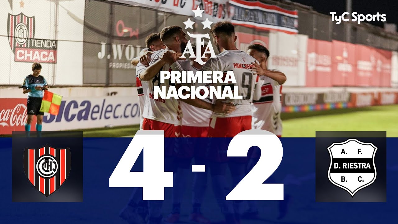 Chacarita 4-2 Deportivo Riestra | Primera Nacional | Fecha 11 (Zona B)