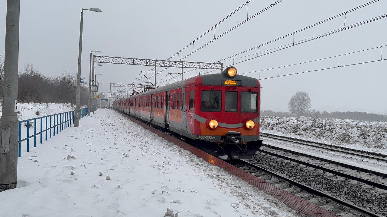 Pociągi Różyny Luty 2026