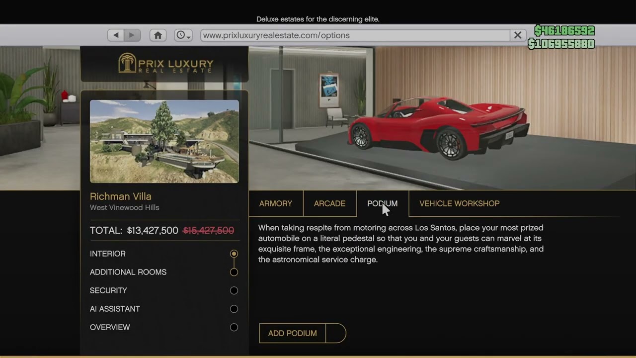 FINALLY BUYING A LUXURY MANSION IN GTA ONLINE!!