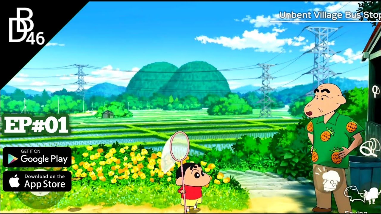 Shin chan: Shiro & Coal Town: Bug Lover Lady ♥️  || Shin Chan Learn to Catch Bugs || EP#01