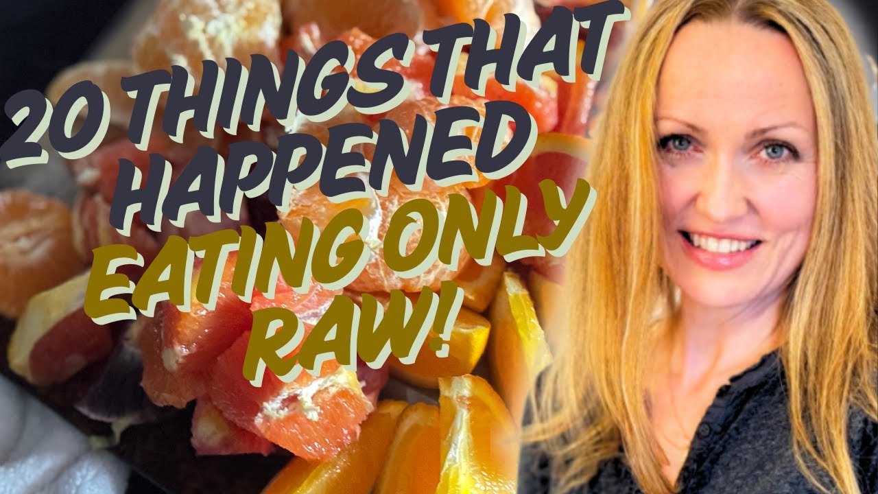WATCH what RAW FOOD diet did to me! 🍎🍍🤔