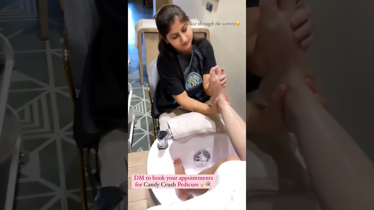 Mani-Pedi #chawlakarishma #the_makeover_korner #tmk #manipedi #manicure #pedicure #icecream #salon
