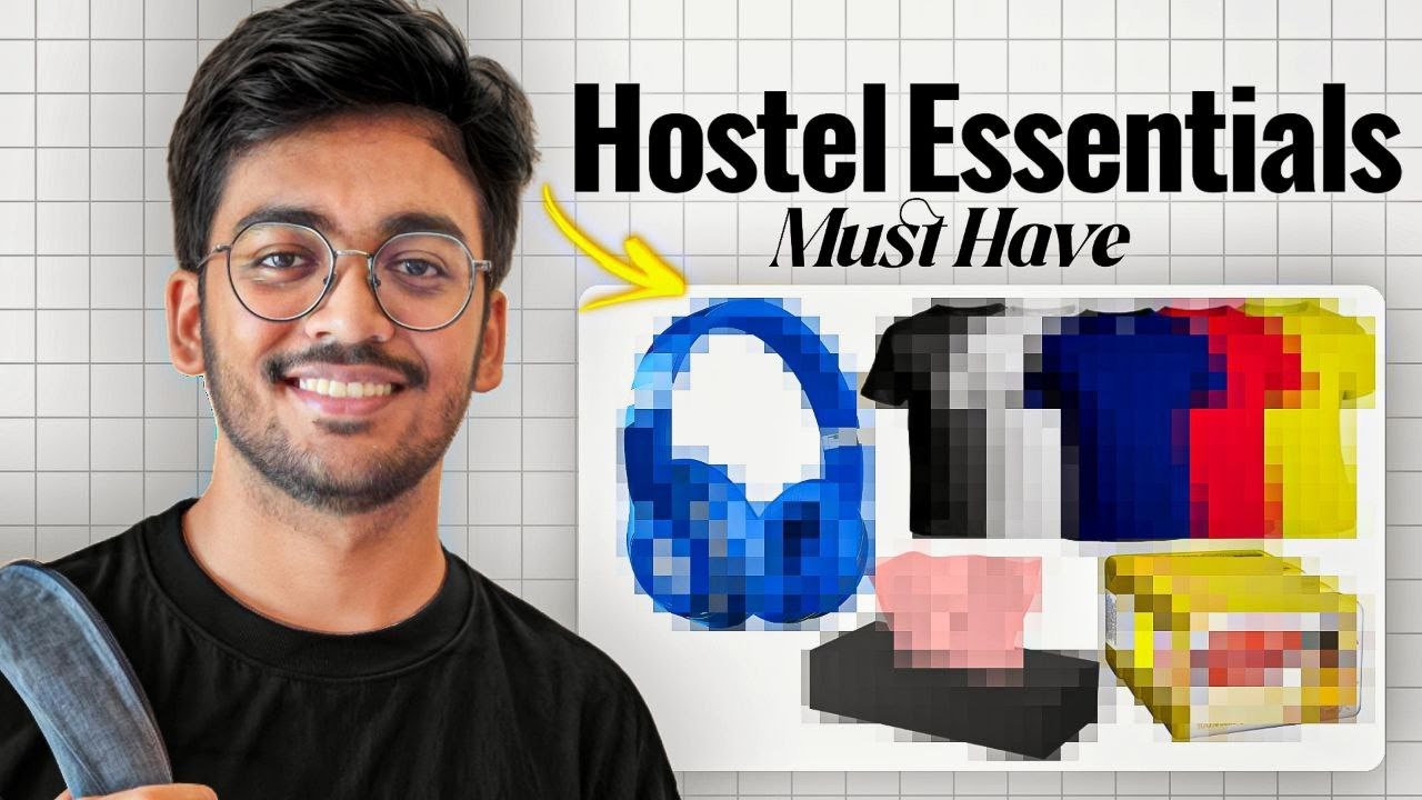 Don’t Go to Hostel Without These! 🎒 | College Packing Guide 2025