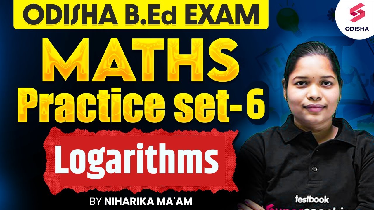 Odisha B.Ed Entrance Exam 2025 | B.Ed Maths Practice Set | Odisha B.Ed Maths by Niharika Ma'am