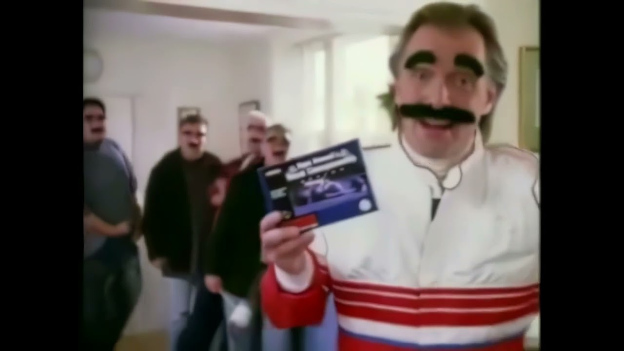 Rik Mayall Nintendo Commercials (Upscaled)
