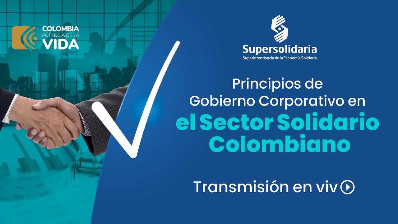 Sensibilizaci&oacute;n Principios Gobierno Corporativo Sector Solidario Colombiano