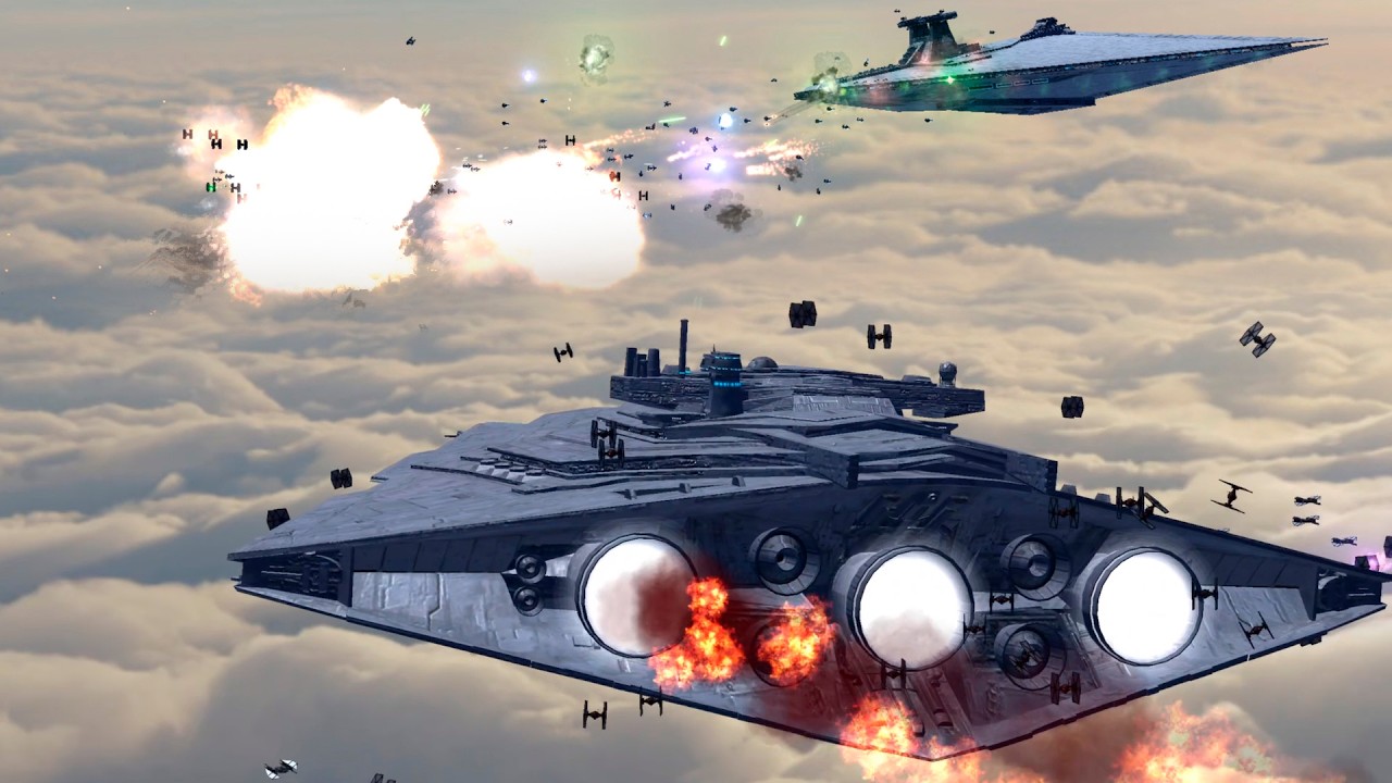 Perfect Secutor Carrier Strategy vs Resurgent | Star Wars Empire at War Remake AR