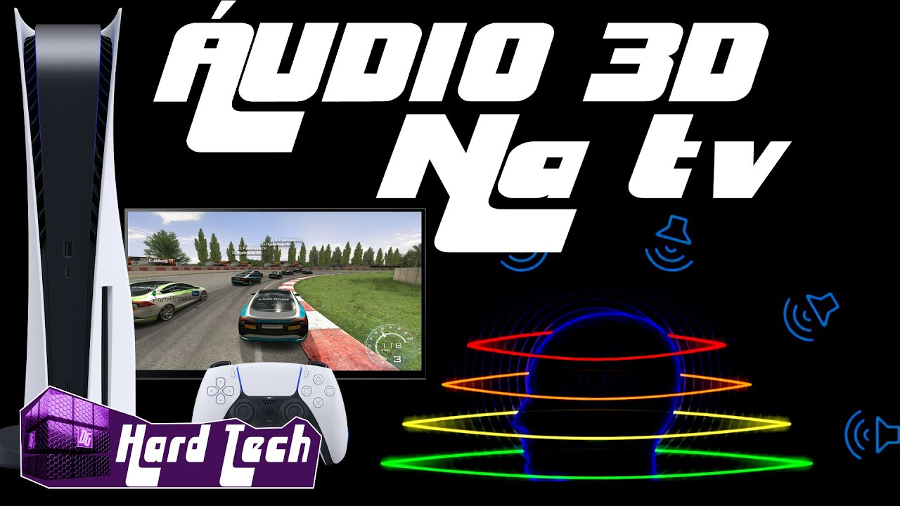 PS5 Libera ÁUDIO 3D NA TV, Funciona mesmo?  (Testes com AIDA Spectrogram)