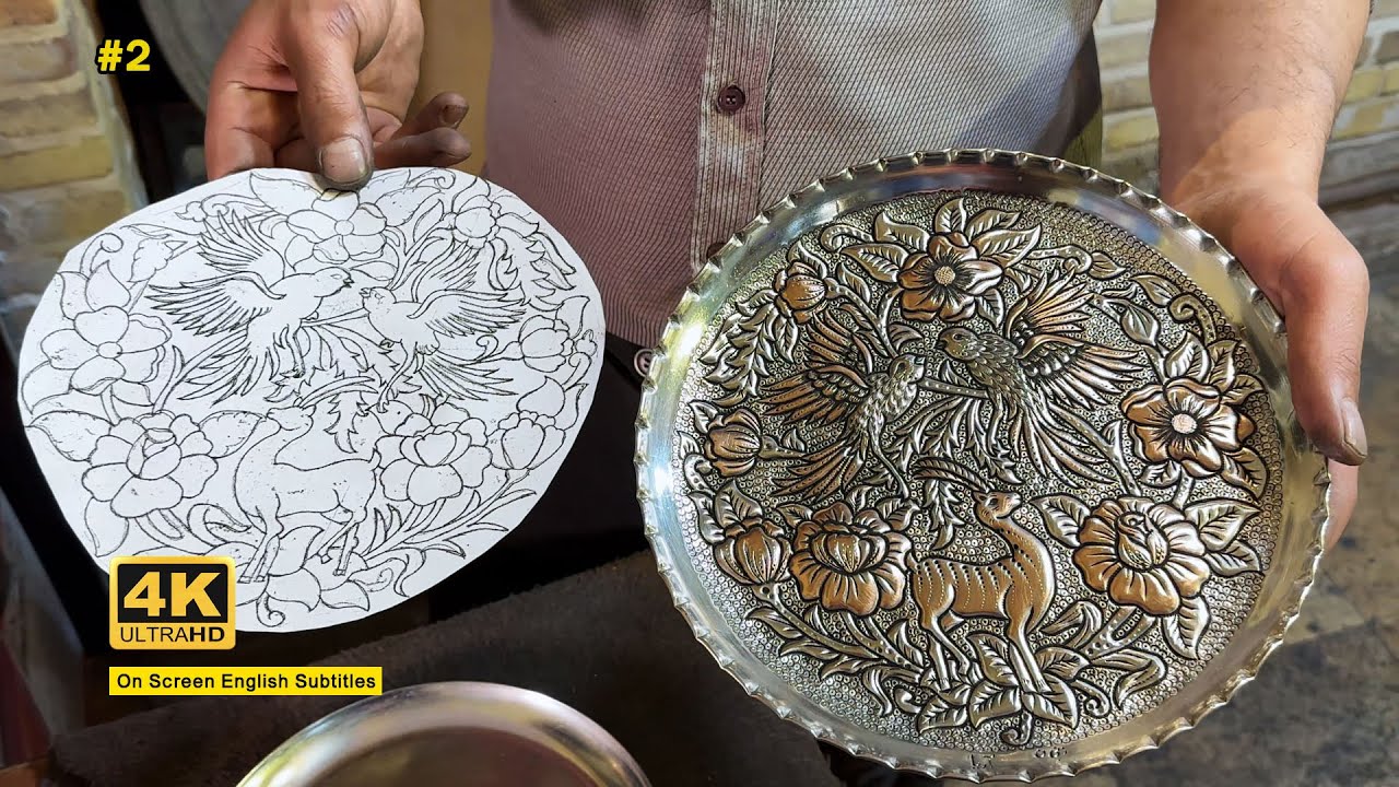 Watch This Plain Copper Plate Become a Masterpiece by Hand