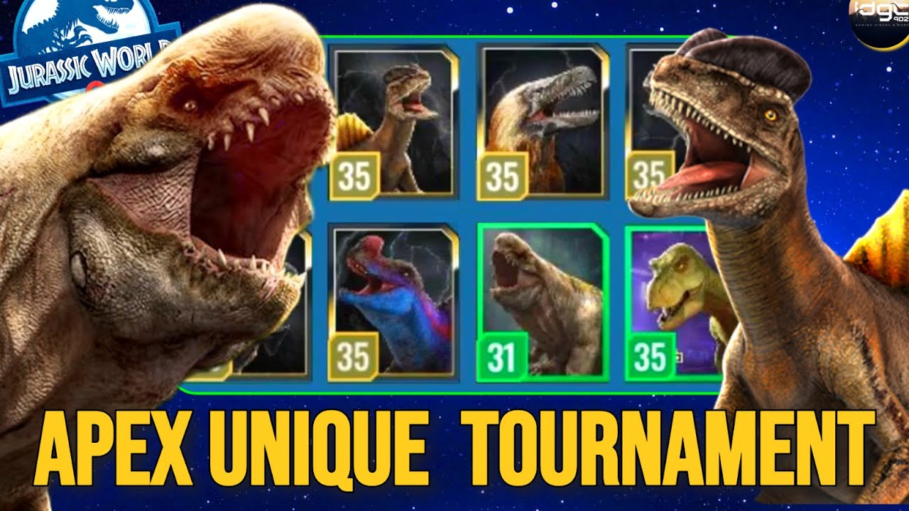 Apex Unique Tournament Battles! | Jurassic World Alive