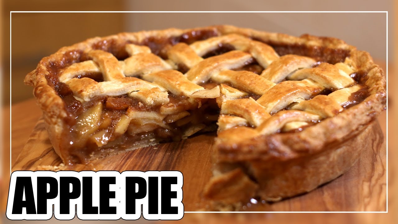 🥧 TARTA de MANZANA AMERICANA | Auténtico APPLE PIE
