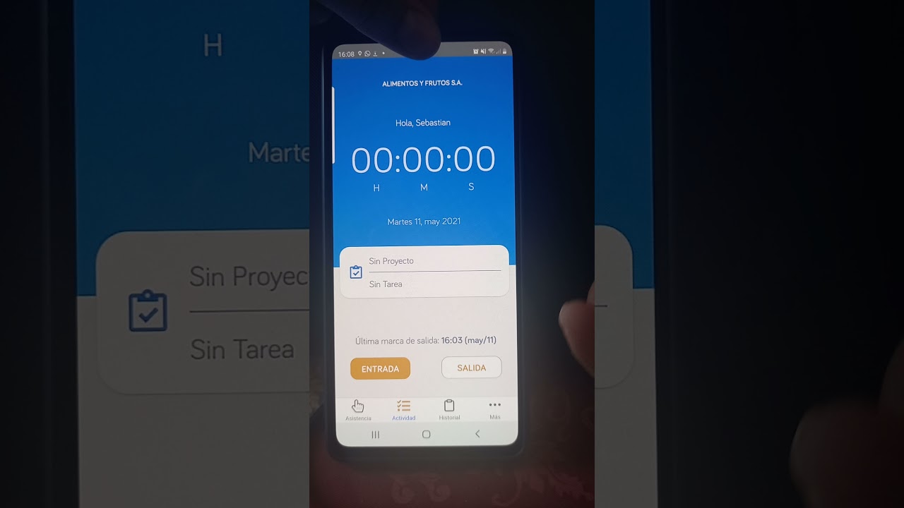 GeovictoriaAPP  - Marcacion de asistencia
