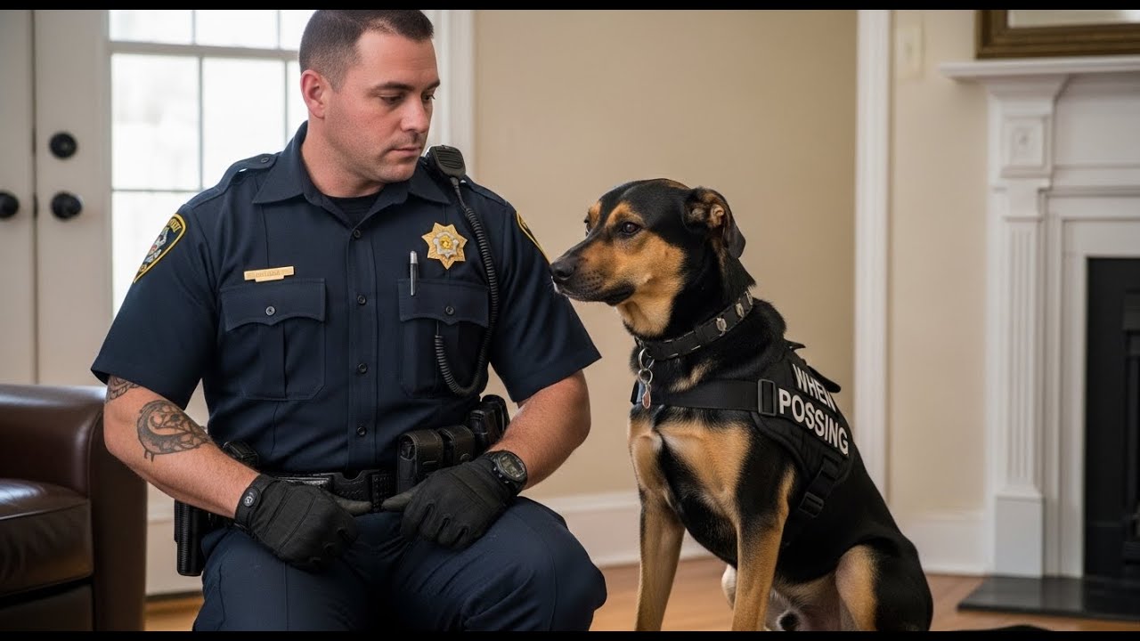 The Office took  Blind K9 Home. When They Stepped Inside, the Dog Did Something Impossible. #viral