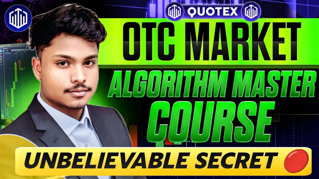 OTC Market Real Algorithm Secret 🧠|Quotex Trading Strategy | binary Options trading strategy |Quotex