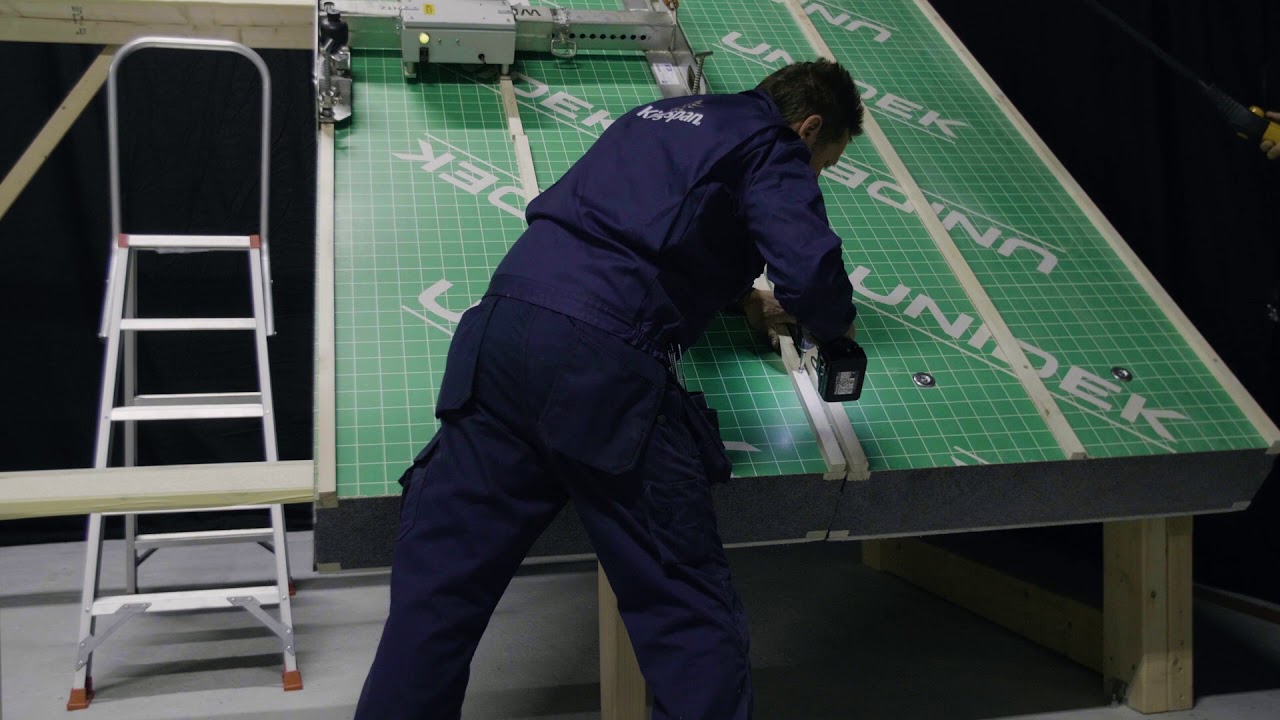 Verwerking Unidek Aero Fermacell dakelement