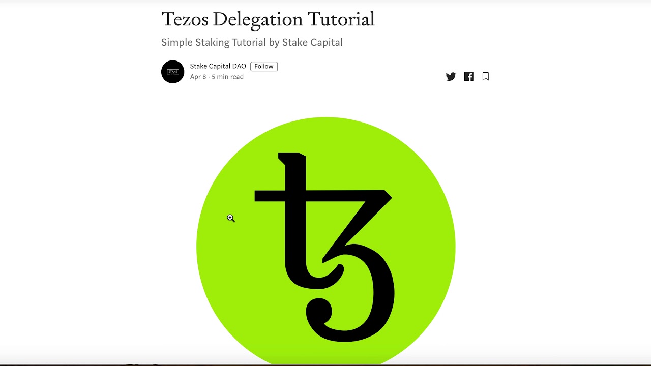 Tezos How to Earn Passive Income