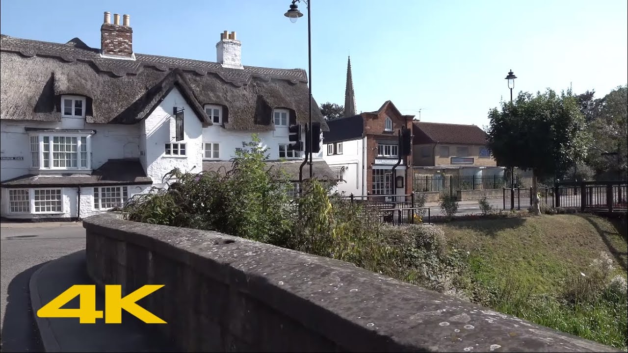Spalding Walk: Town Centre【4K】