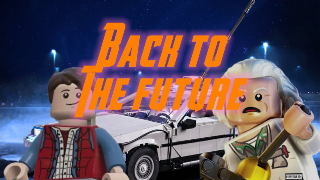 Lego ￼Back to the future going back in time 