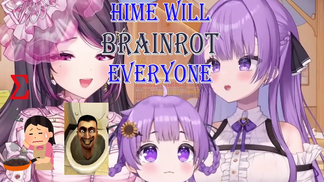 Hime doesn't choose her brainrot target【Himemiya Rie / Otsuka Ray】