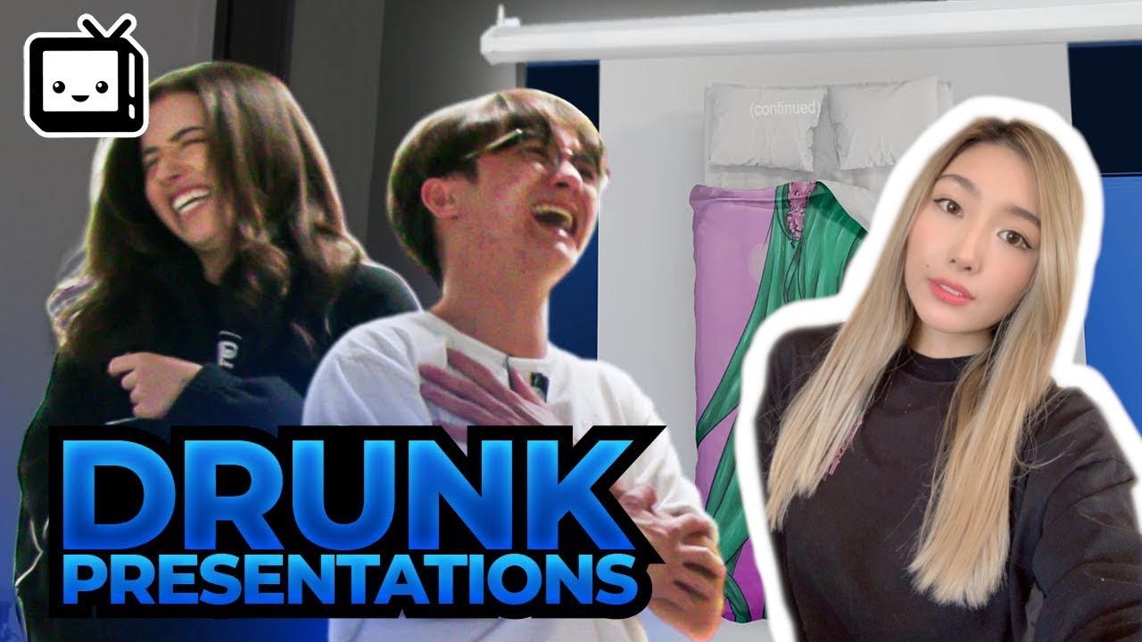 Janet(xChocobars) Reacts to Offline TV Drunk Presentations
