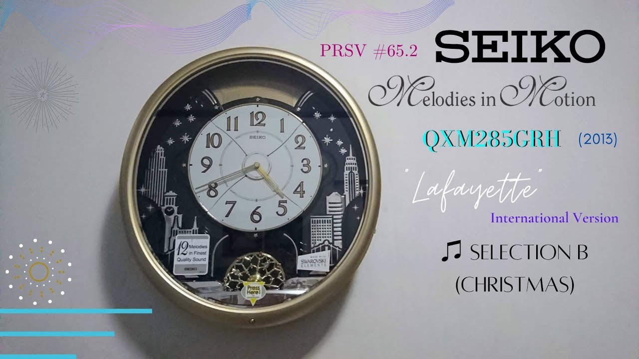 SEIKO Melodies in Motion QXM285GRH 