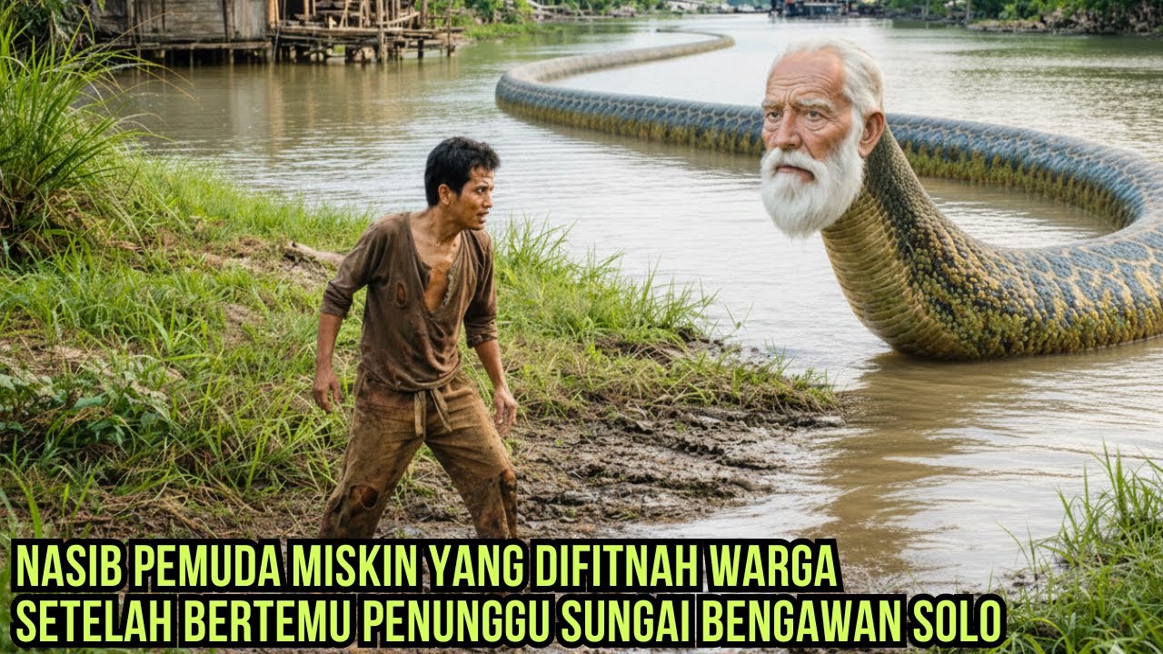 Kisah Pemuda Miskin Diusir DiFitnah, Nasib Berubah Setelah Bertemu Ular Besar Penunggu Bengawan Solo