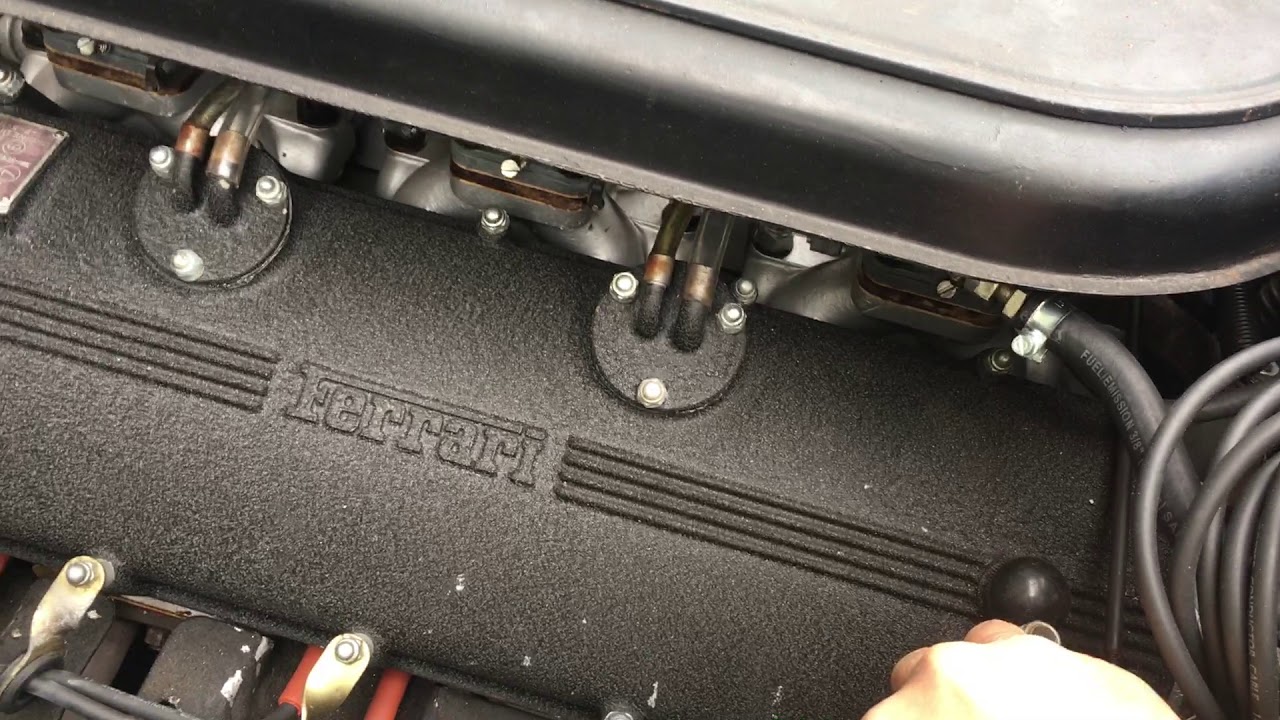 Ferrari 365GT 2+2 running