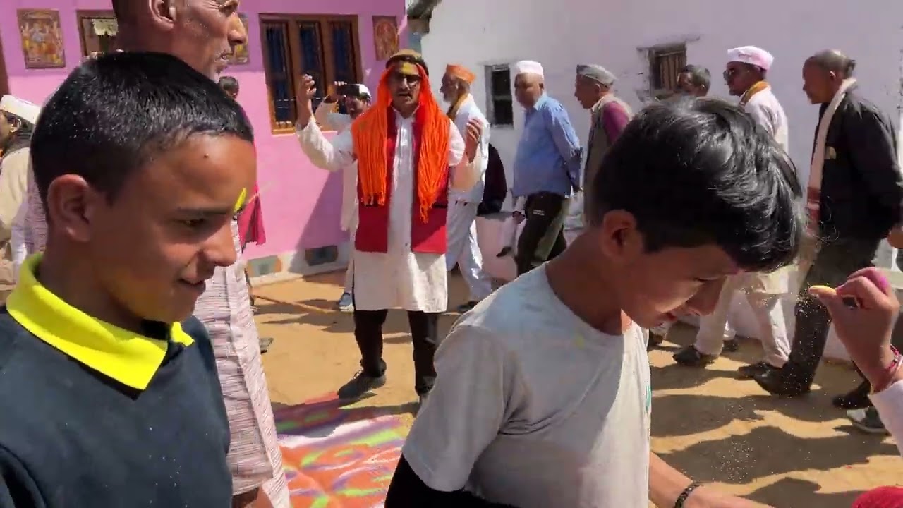 Anil bhai ke Ghar mai holi 