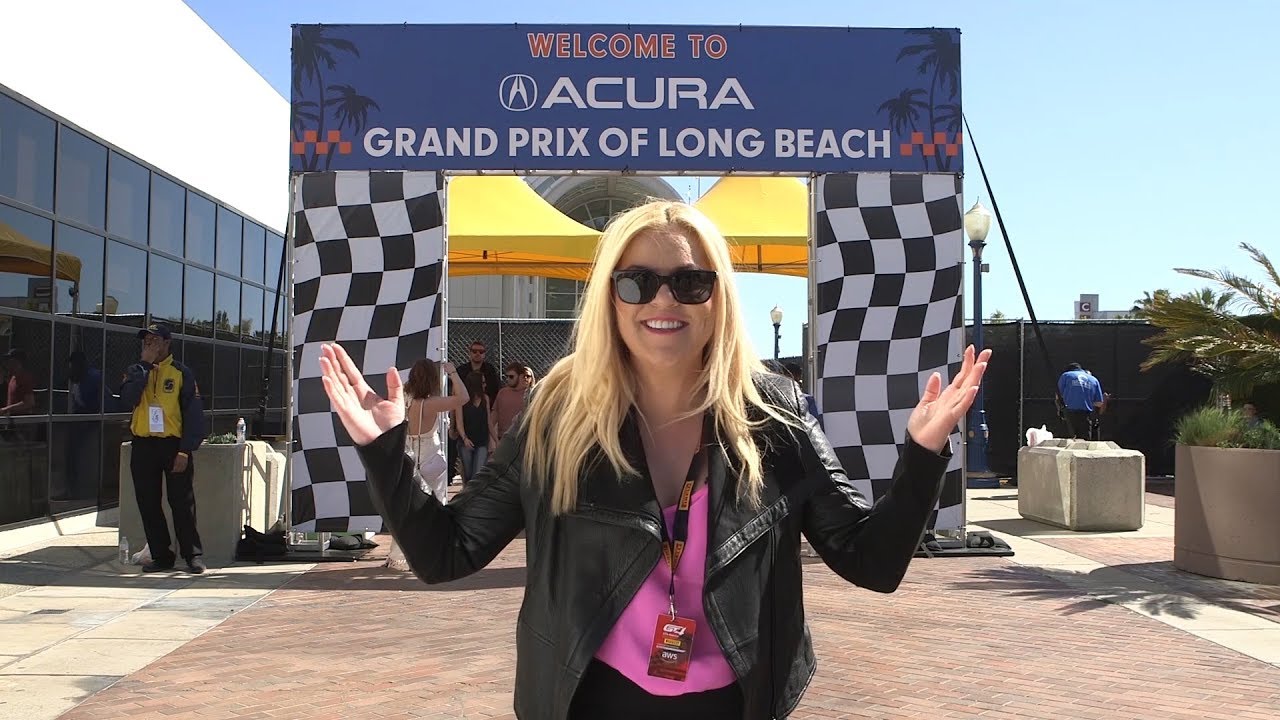 Molly Saleen Trolls Pit Row at the Long Beach Grand Prix (LBGP)