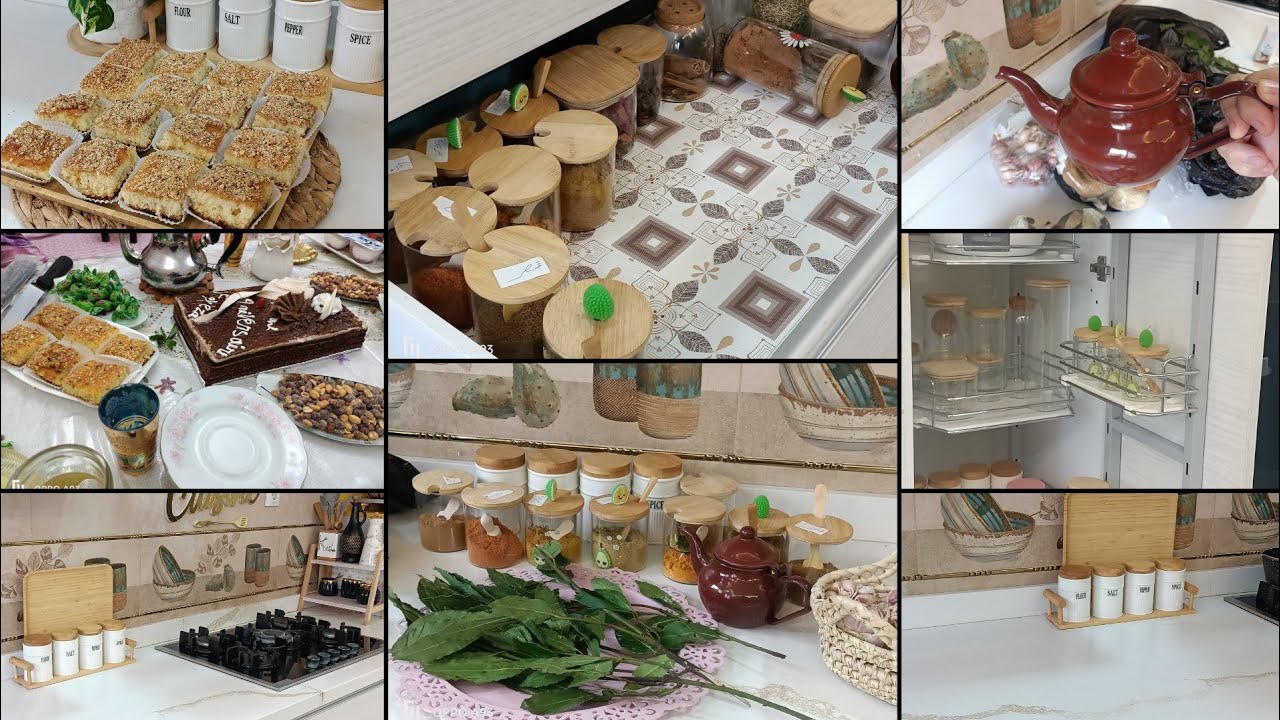 تنظيفات شهر رمضان 🌛 فوت نهار شباب كيفاش نظمت رف التوابل مستكوشو لقهوة العصر#اكسبلور 