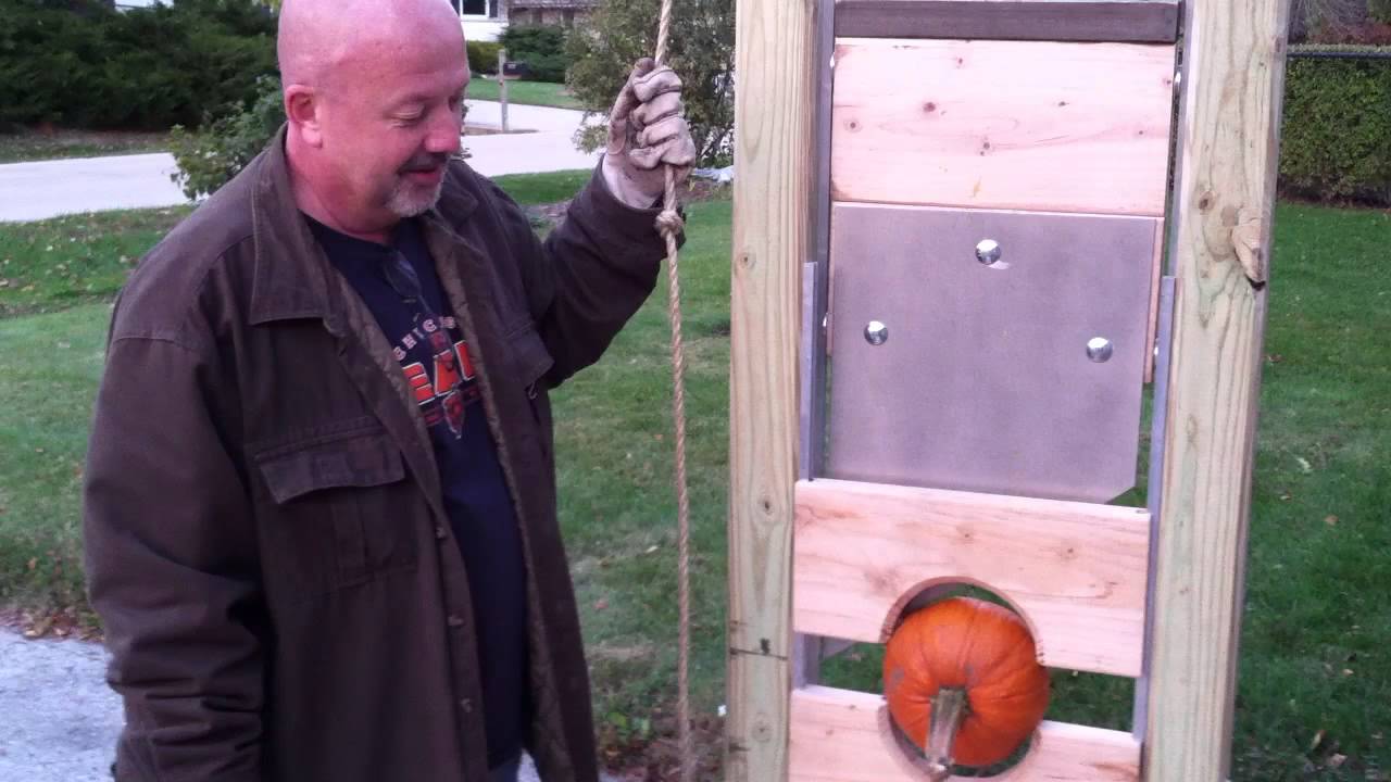 Mount Pleasant man marks Halloween with a homemade guillotine