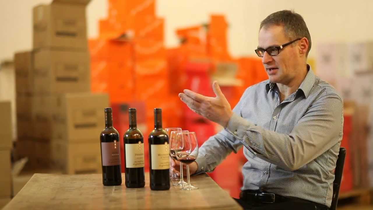 Helmut Giesinger zu Motepulciano d' Abruzzo, Primitivo Salento und Syrah Sicila von Carlo Volpi