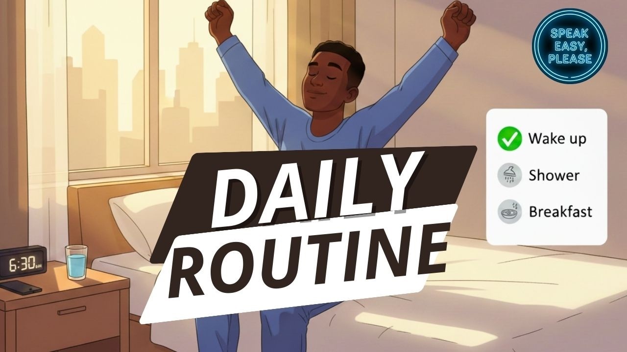 Talk about Your Daily Routine in English | Easy Podcast for English Learners 