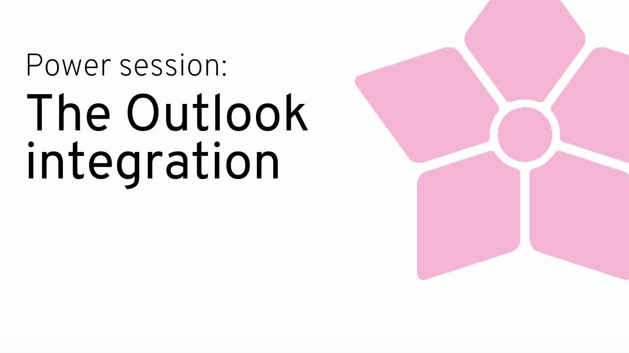 Power Session about TimeLog's Outlook integration