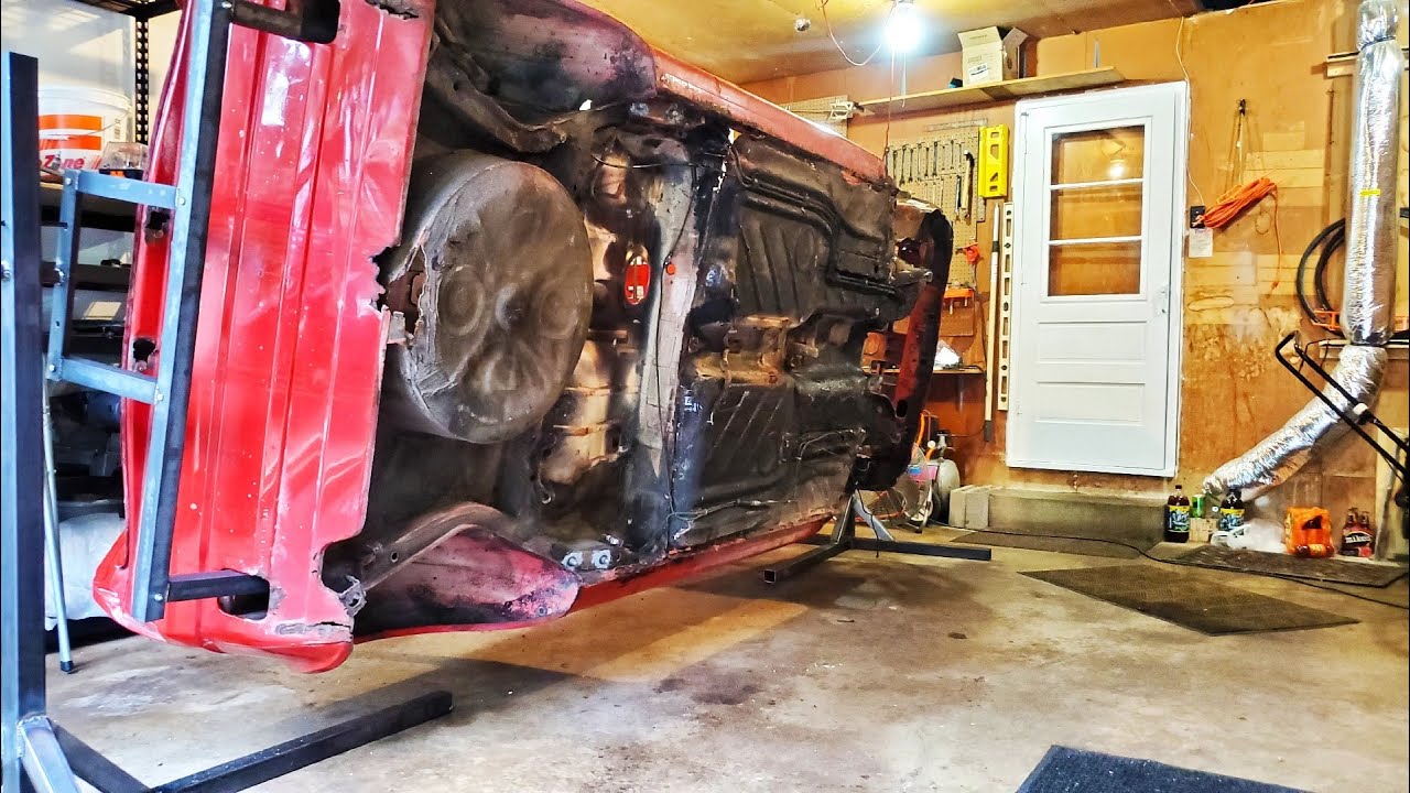 How I built a Roll Over Jig/Rotisserie for the MK1 Rabbit Project