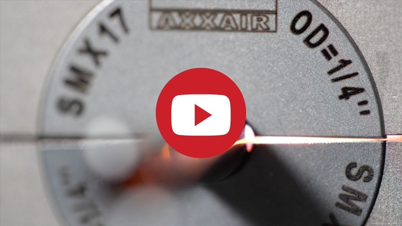 Orbital welding with the new microfit closed head SAMX-17