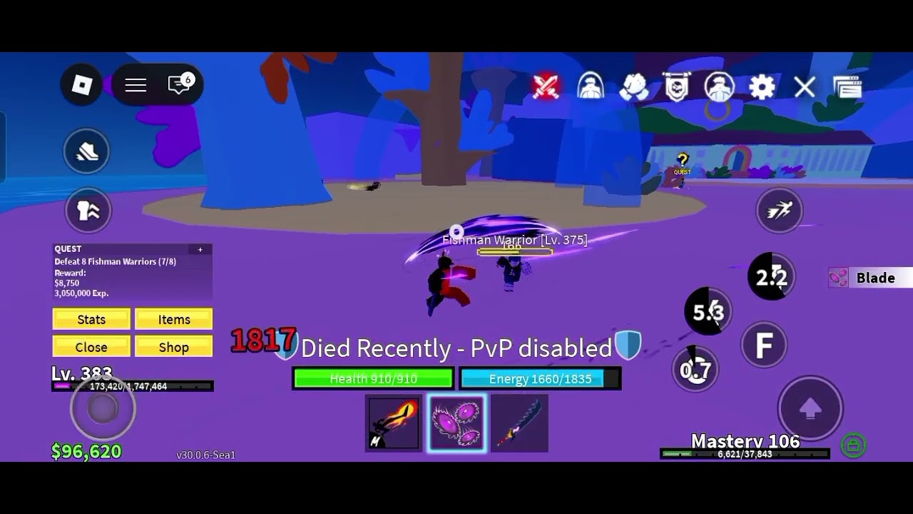 Grinding until I get to second sea #bloxfruits #roblox #memes