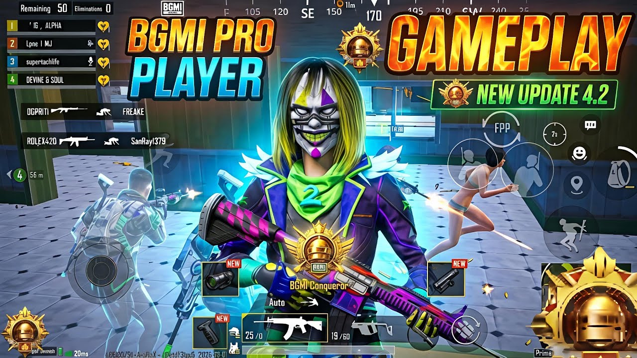 Battle ground mobile India new M4 skin 