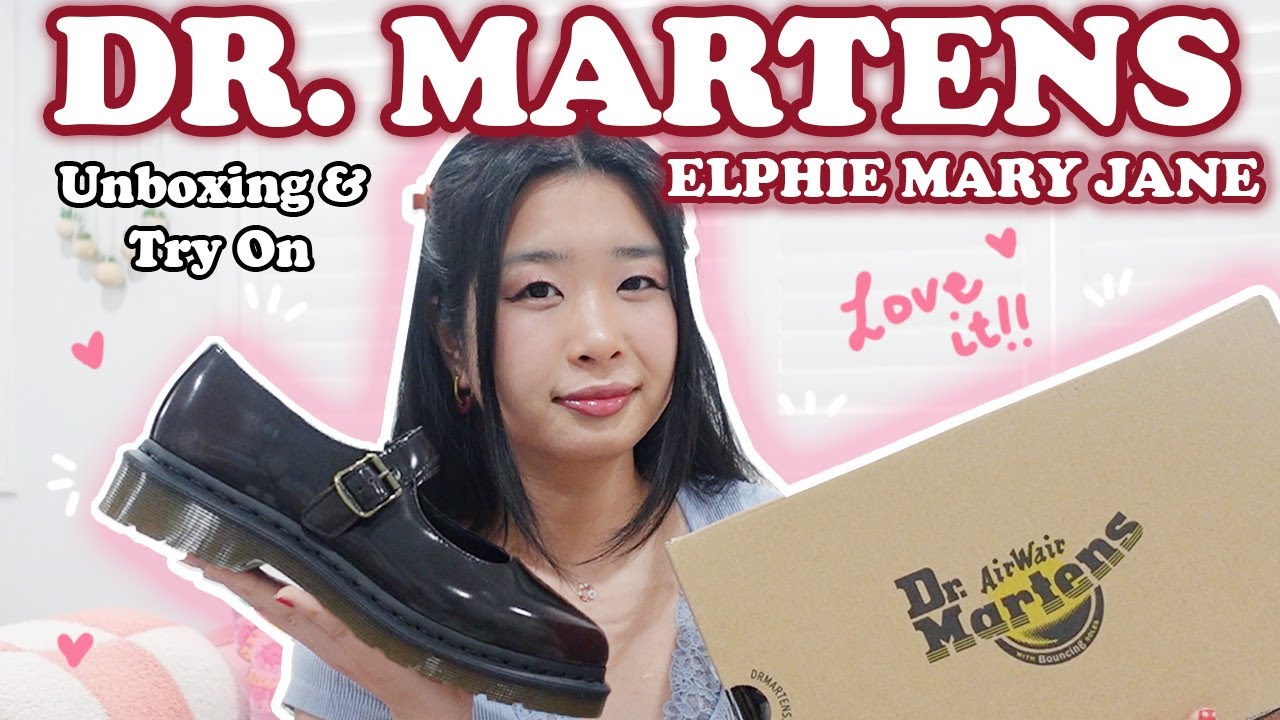 DR MARTENS ELPHIE MARY JANES | ОБЗОР, РАСПАКОВКА И ПРИМЕРКА