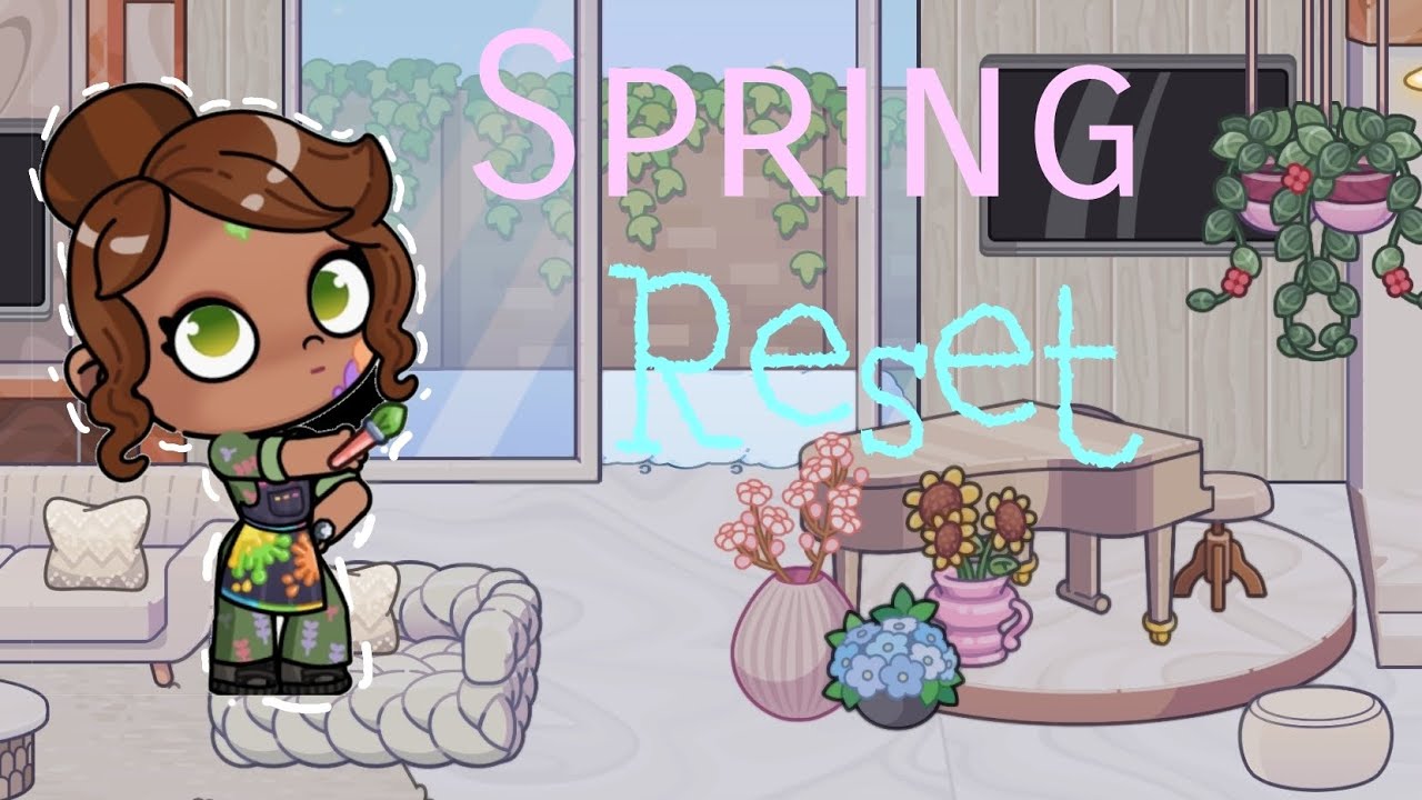 Spring reset😝💕*+*AESTHETIC* +*-with voice - |avatar world roleplay. 