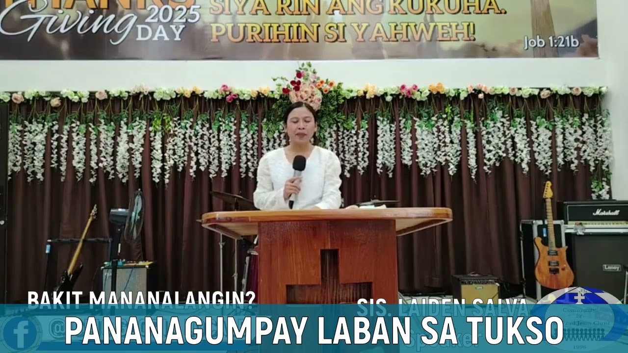 January 11, 2026 | CLJC Gloria Locale | Bakit Mananalangin?