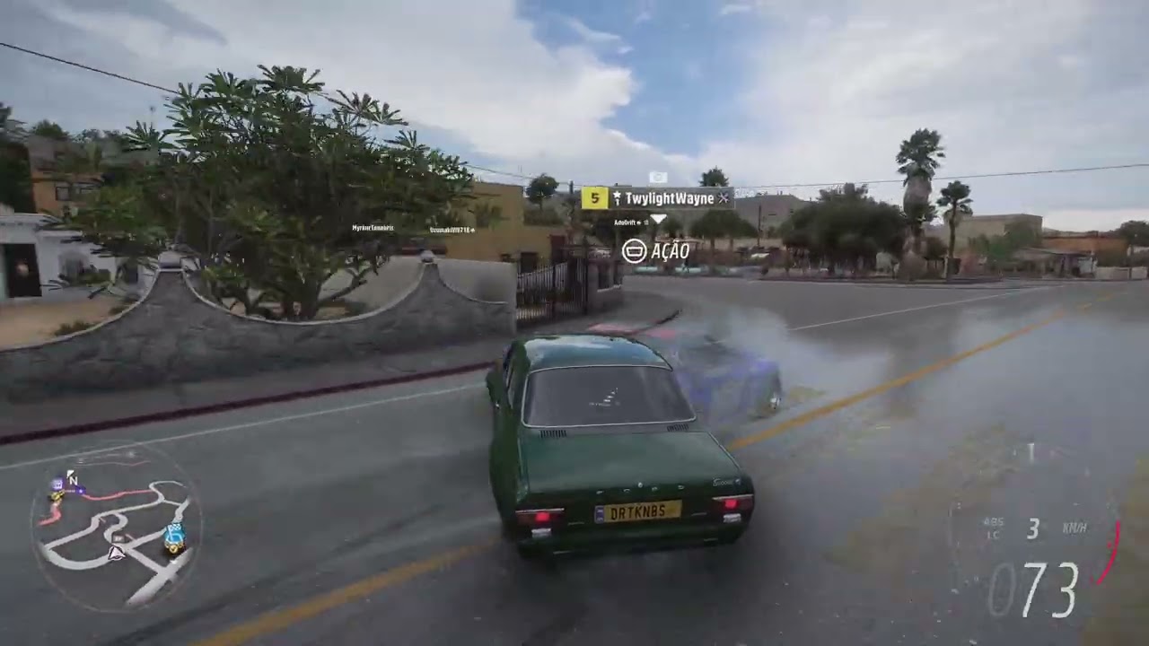 Forza Horizon 5 testando Chevete de manobras