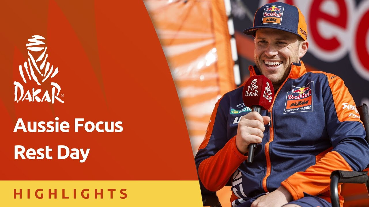 Sanders and Brock look back on gruelling opening week of Dakar 2026