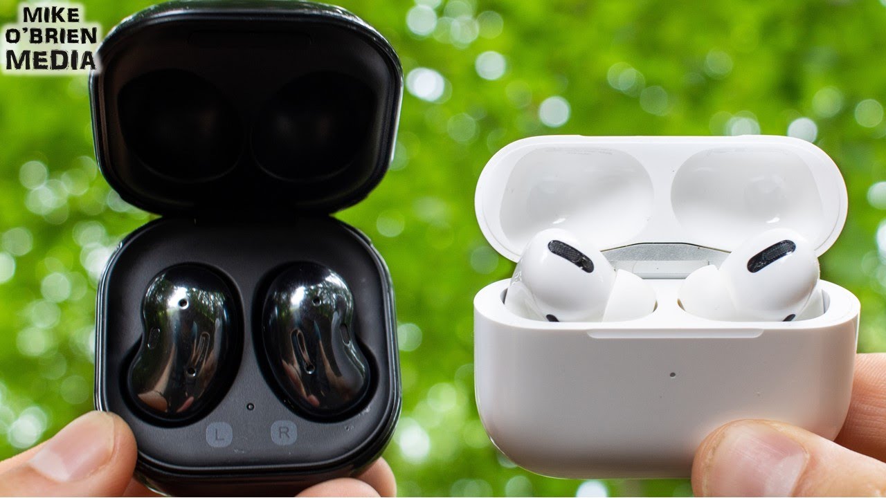 AIRPODS PRO vs SAMSUNG GALAXY BUDS LIVE (Couldn't be more different!)