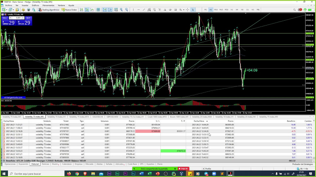 ✅ 🔥 Trading &iacute;ndices sint&eacute;ticos parte 2 + crear cuenta + configuraci&oacute;n MT5